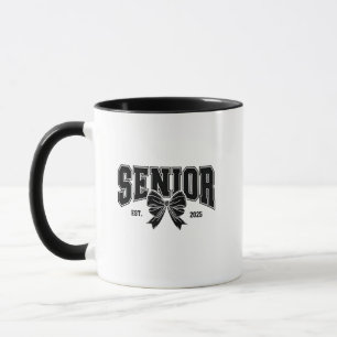 Senior Est 2025 Graduation Student Vintage Mug