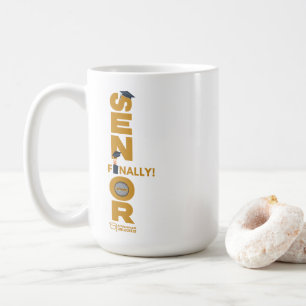Senior Finally Graduation Achievement Unlocked Coffee Mug