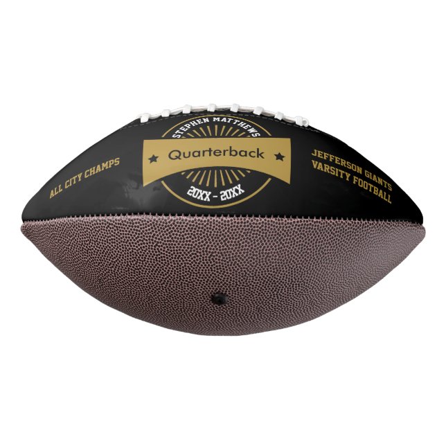 Senior Football Award Memento American Football (Rotated 270)