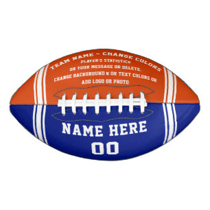 Senior Football Gift Ideas, Customisable Footballs American Football