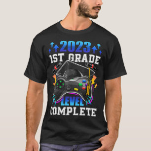 Senior Gamer 2023 1st Grade Level Complete 2023 Gr T-Shirt