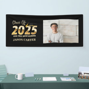 Senior Graduate Class of 2025 Graduation Photo Banner