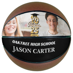 Senior Graduate Class of 2025 Graduation Photo Basketball