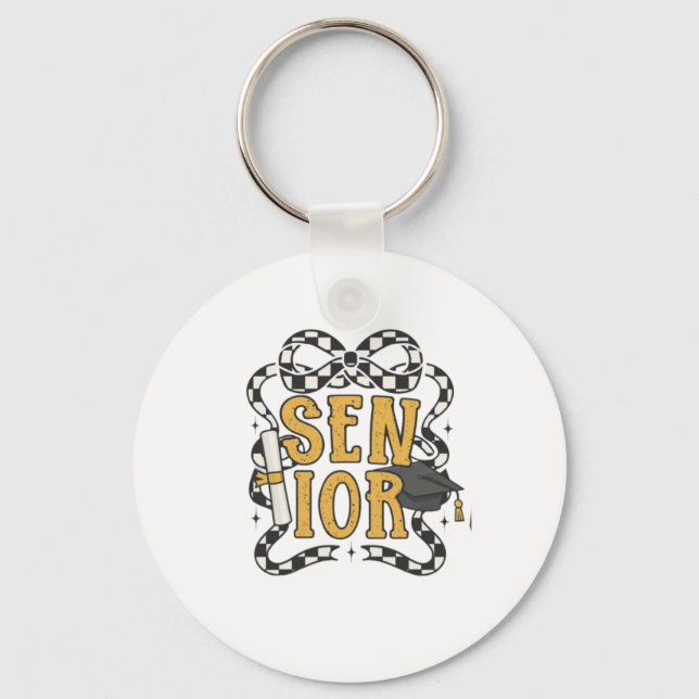 Senior Graduation Class Design 🎓✨ Key Ring (Front)