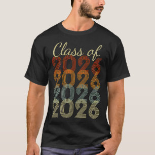Senior Graduation End Of The School Year Retro Cl T-Shirt