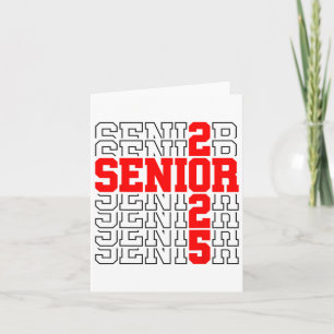 Senior Graduation Gift Cl Of 2025 Senior 2025 Boys Card