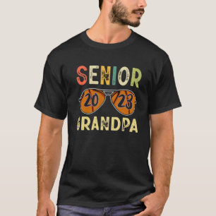 Senior Grandpa 2023 Cool Proud Basketball Senior G T-Shirt