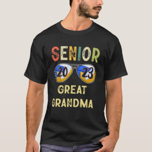 Senior Great Grandma 2023 Proud Volleyball Senior  T-Shirt