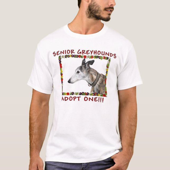 Senior Greyhounds T-Shirt (Front)
