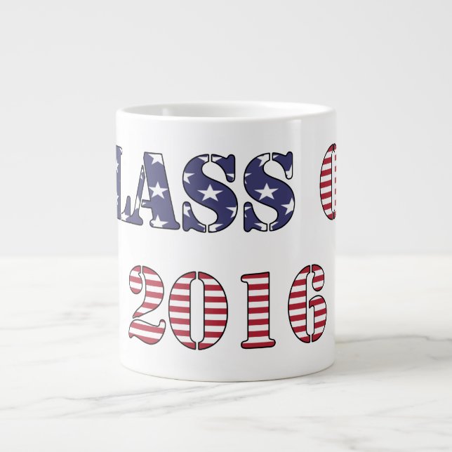 Senior High School Class of 2016 Large Coffee Mug (Front)