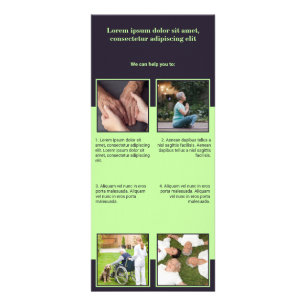 Senior Home Care Services Rack Card