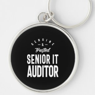 Senior It Auditor Job Title Gift Key Ring