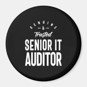 Senior It Auditor Job Title Gift Magnet