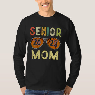 Senior Mom 2023 Cool Proud Mom Basketball Senior G T-Shirt