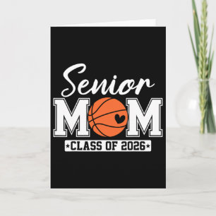 Senior Mom Cl Of 2026 Sketll Mom Graduation Card