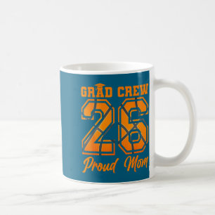 Senior mom class of 2026 basketball mom graduation coffee mug