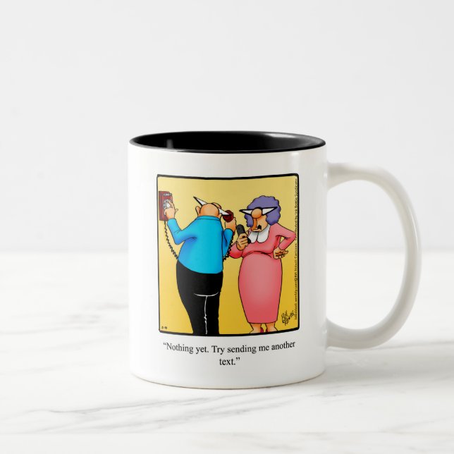 Senior Moments Humour Mug Gift (Right)