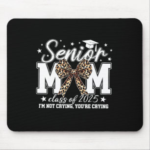 Senior Mum 2025 Graduation Cl Of 2025 Coquette Bow Mouse Mat