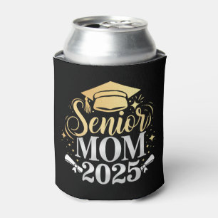 Senior Mum 2025 Graduation Family Son Daughter Can Cooler