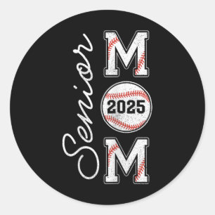 Senior Mum 2025 Sell Mummy Cl Of 2025 Graduation Classic Round Sticker