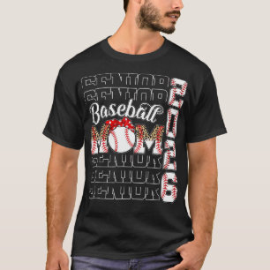 Senior Mum 2026 Baseball Class Of 2026 Graduation T-Shirt