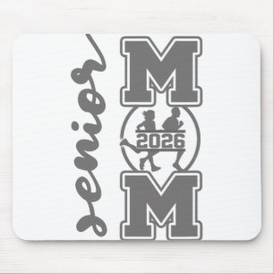 Senior Mum 2026 Cross Country Runner Proud Parent Mouse Mat