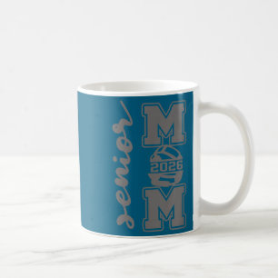 Senior mum 2026 wrestling athlete proud parent coffee mug