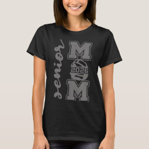 Senior mum 2026 wrestling athlete proud parent T-Shirt