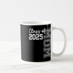 Senior Mum 25 Cl Of 2025 Graduation For Women Moth Coffee Mug