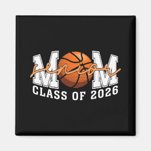 Senior Mum Cl Of 2026 Basketball Graduation _1 Magnet
