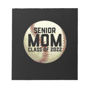 Senior Mum Class of 2022 Baseball Mum Notepad