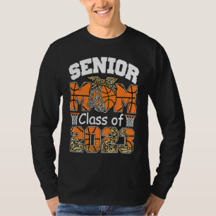 Senior Mum Class of 2023 Senior 23 Basketball Grad T-Shirt