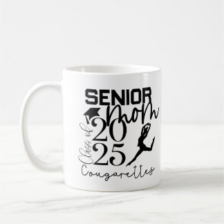 Senior Mum Class of 2025 Cougarettes Mug