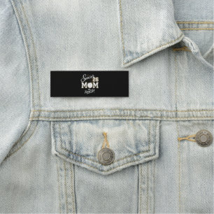 Senior Mum Class of 2026 Volleyball Name Tag
