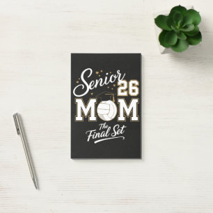 Senior Mum Class of 2026 Volleyball Post-it Notes