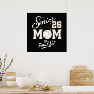 Senior Mum Class of 2026 Volleyball Poster