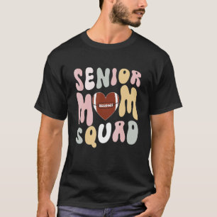 Senior Mum Squad American Football Rugby T-Shirt