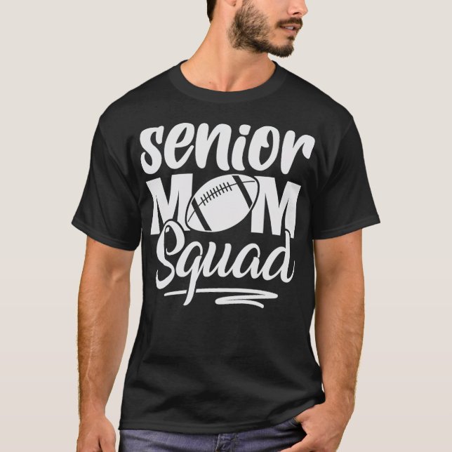 Senior mum squad best friends hoodies & sweas funn (Front)