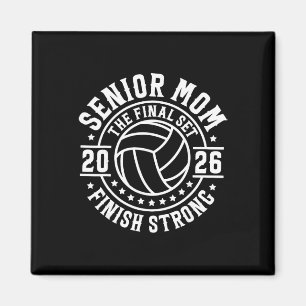 Senior Mum The Final Set Cl Of 2026 Volleyball Gra Magnet