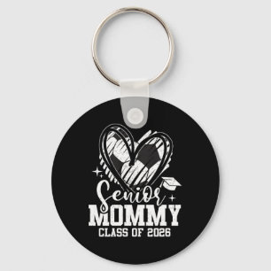 Senior Mummy Cl Of 2026 Soccer Graduation Heart Pr Key Ring