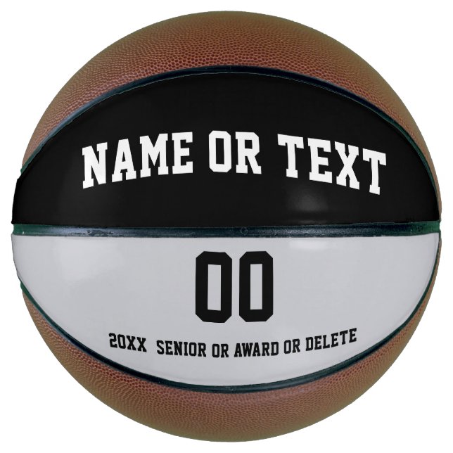 Senior Night Basketball Gift Ideas, Personalised (Front)