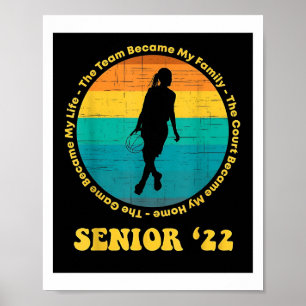 Senior Night Basketball Senior Poster