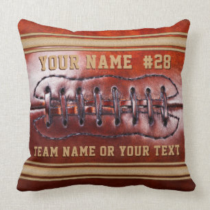 Senior Night Gifts for Football Personalised Cushion