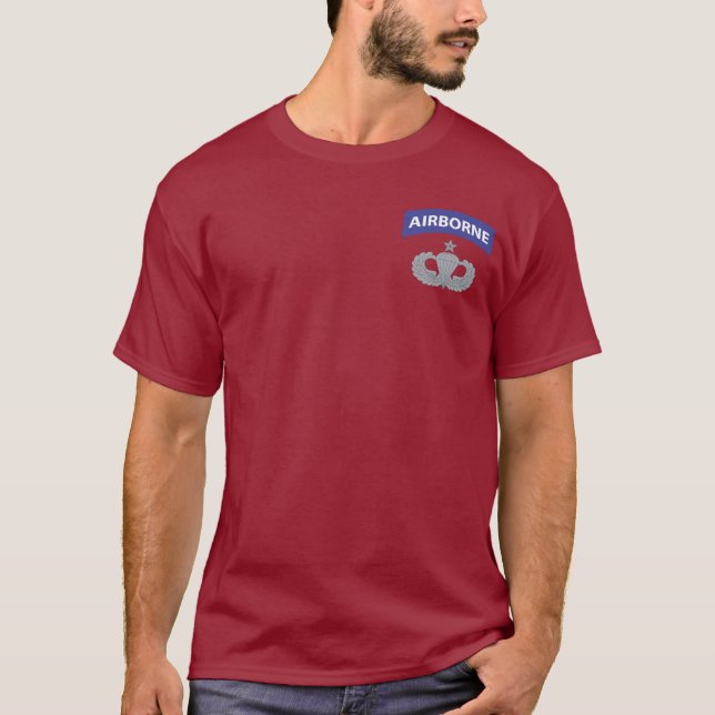 Senior Parachutist (Airborne) T-shirts (Front)