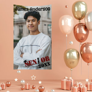 Senior Photo Graduation Custom Banner