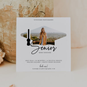 Senior Photography Mini Session Marketing Card