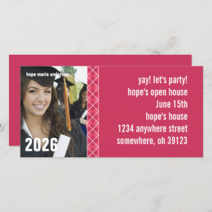 Senior Pictures Open House Graduation Photo