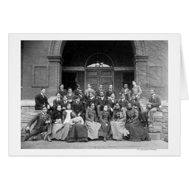 Senior Preparatory Class at Fisk University (Front Horizontal)