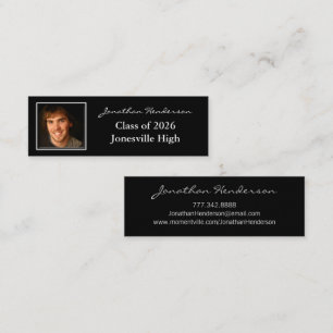 Senior Profile Card with your photos