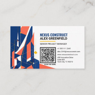 Senior Project Manager Business Card